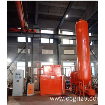 Desorption electrolysis gold ore refining machine